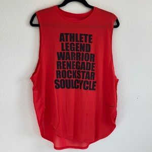 Red Large Nike Dry Fit Light Tank